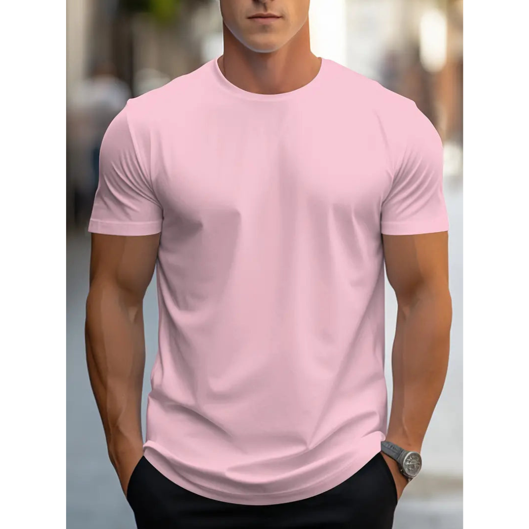 Brian - Klassisches Herren-T-Shirt mit Kurzarm