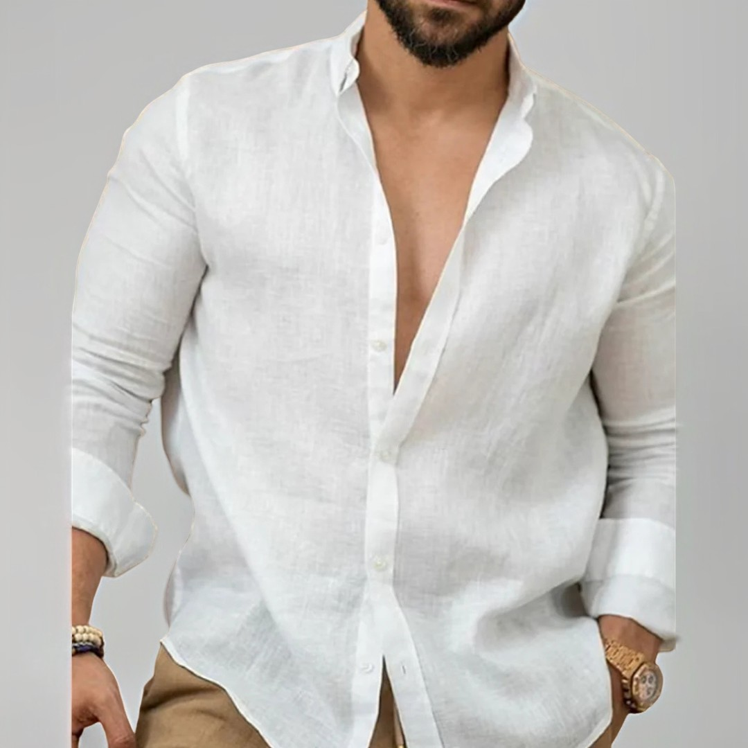 Kurt - Stilvolles Herrenhemd mit langen Ärmeln