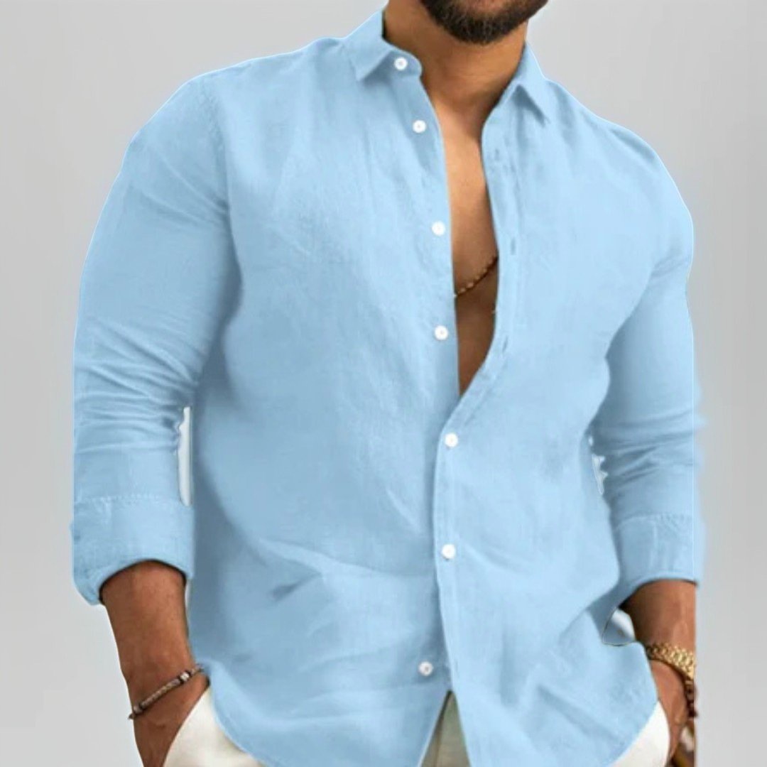 Kurt - Stilvolles Herrenhemd mit langen Ärmeln