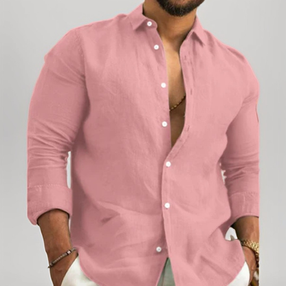 Kurt - Stilvolles Herrenhemd mit langen Ärmeln