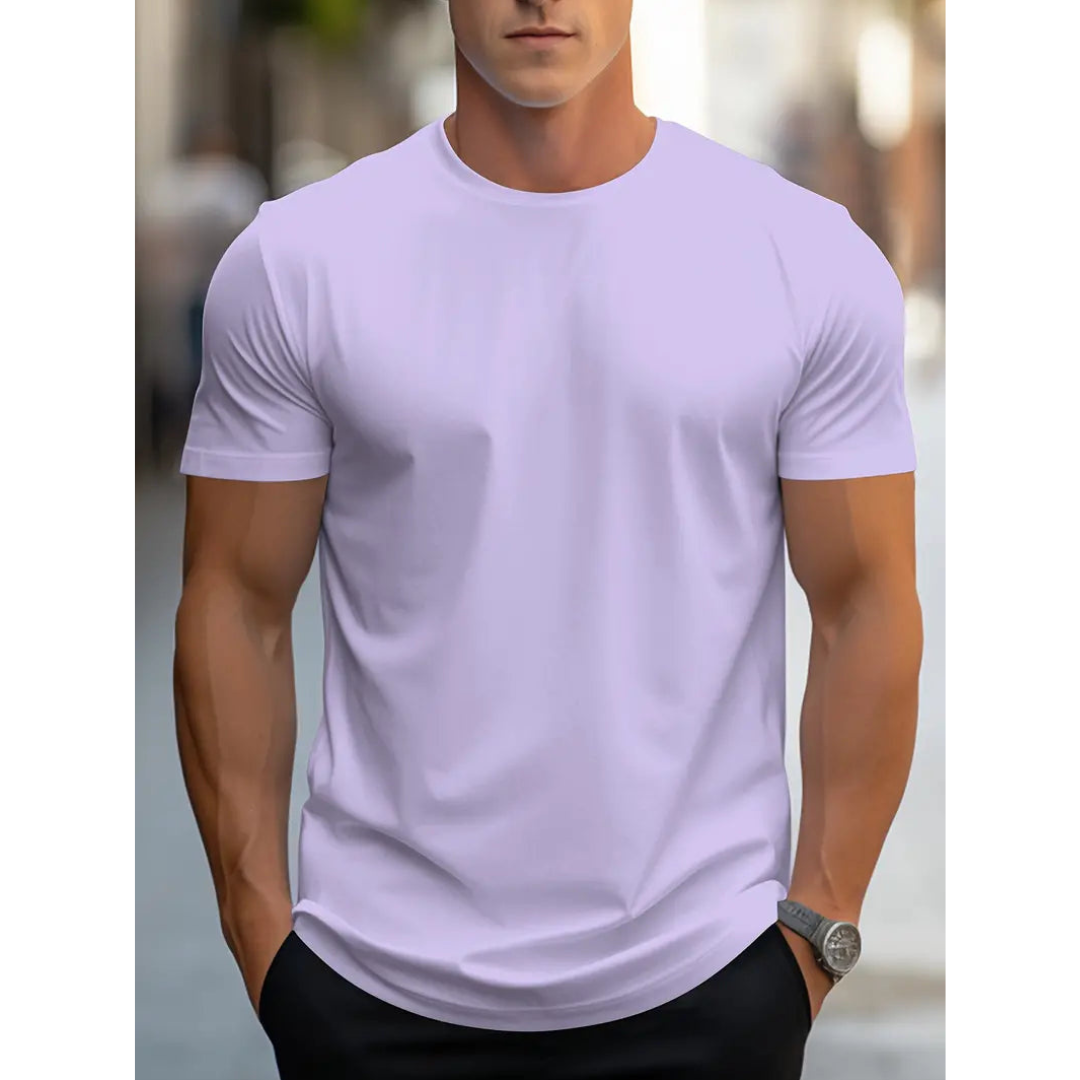 Brian - Klassisches Herren-T-Shirt mit Kurzarm