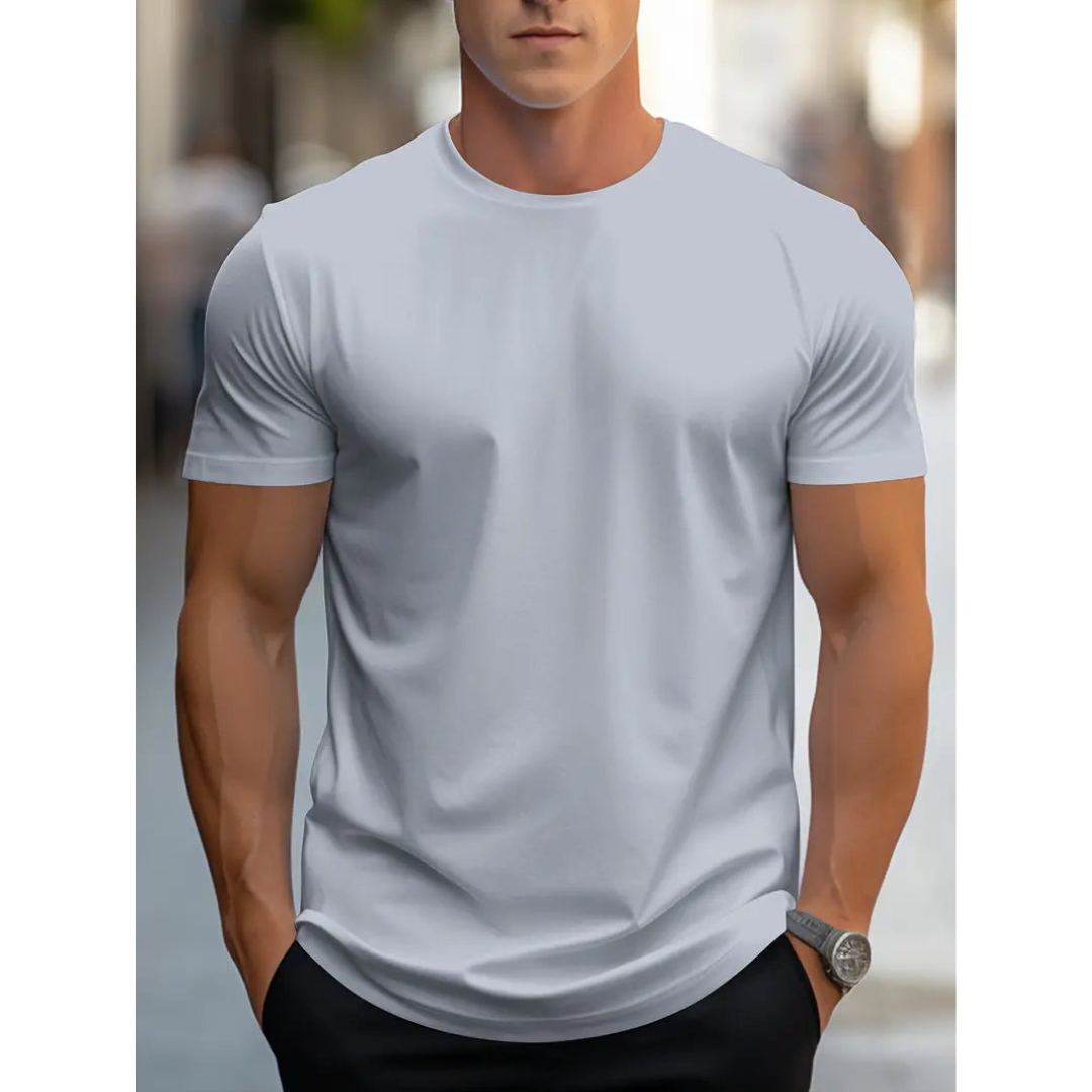 Brian - Klassisches Herren-T-Shirt mit Kurzarm